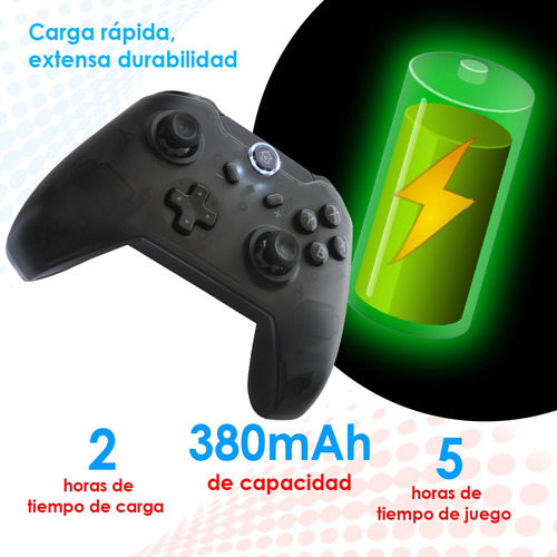 Control Pro Inalambrico Bluetooth Para Switch Pc Android