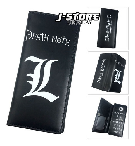 Billetera Monedero L Death Note Anime Manga