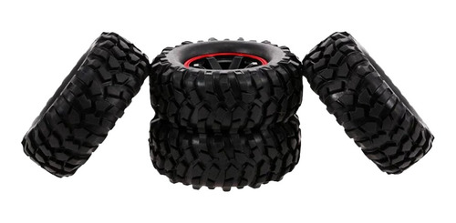 96mm Neumáticos De Goma Neumáticos 1.9 Ruedas Para 1/10 Rc