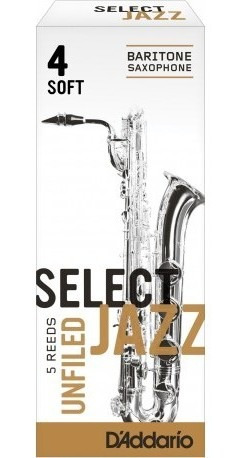 Cañas Daddario Jazz Select Saxo Baritono Nº 4s Rrs05bsx4s X5