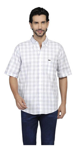 Camisa Regular Fit Lee Hombre Manga Corta 21m6