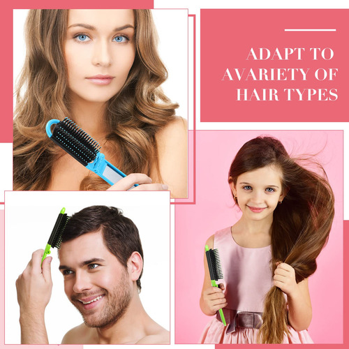 30 Piezas Set Cepillos De Cabello Plegables Con Espejo Cepil