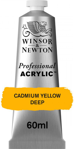 Tinta Acrílica W&n Prof 60ml S3 Cadmium Yellow Deep Row