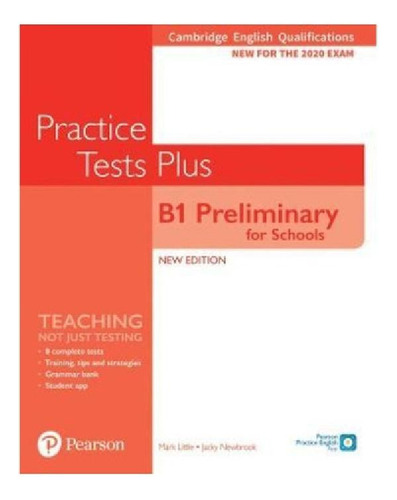 Libro - Practice Tests Plus B1 Preliminary For Schools - Ne