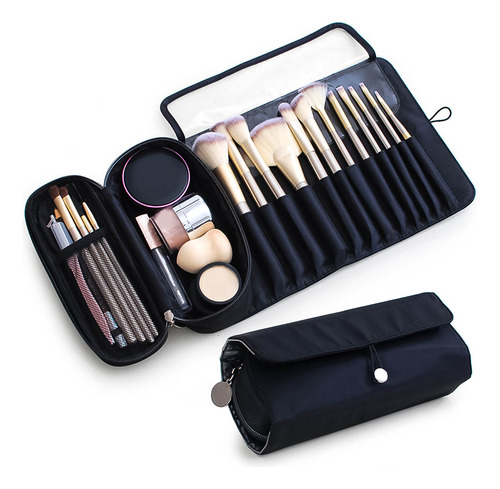 Caja De Almacenamiento Plegable Para Brochas De Maquillaje