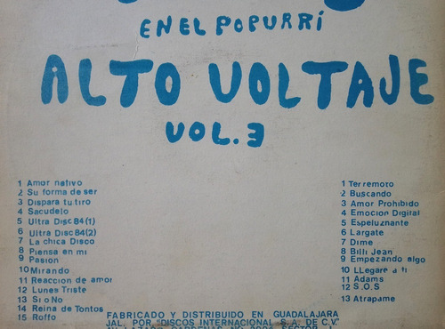 Por Primera Vez Juntos Polymarchs (popurri) High Energy 80´s (Usado)