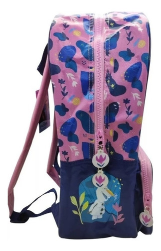 Mochila Frozen Espalda 16pulgadas Legitima Wabro 10214/56810 Color Blanco