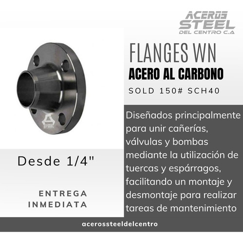 Flange Acero Al Carbono 150l Wn 2