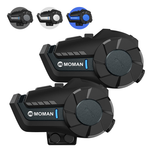 Moman Auriculares Bluetooth Para Motocicleta, H22 Unidades D