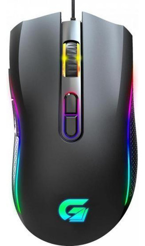 Mouse Gamer Rgb Black Hawk Fortrek