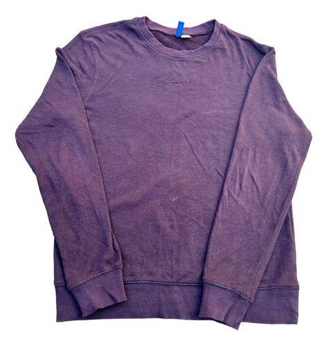 Suéter Sudadera Color Vino Talla Ch H&m  