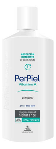  Perpiel Emulsión Absorción Inmediata Sin Fragancia 200gr