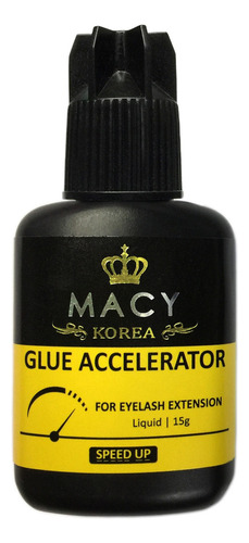 Acelerador Macy Secagem Cola Alongamento Cílios 15g Cor Transparente