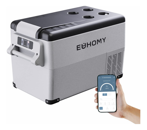 Euhomy - Refrigerador De Automovil, 12 Voltios, 35l (38 Qt),