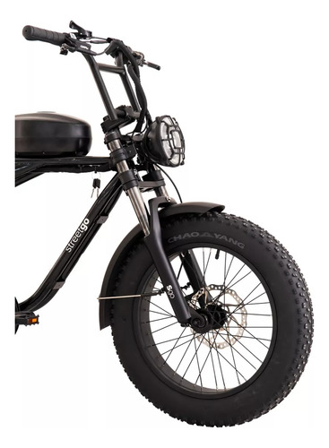 Bicicleta Elétrica Street Go S14 Aro 20 750w 960wh Preto