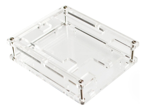 Caja De Acrilico Transparente Para Arduino Uno