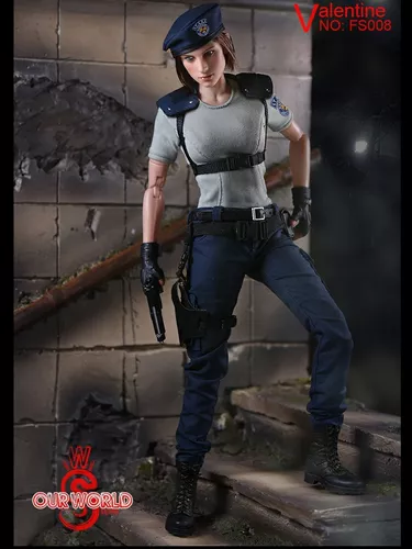 Resident Evil Jill Valentine 1/6 STARS Figure W/ Base 