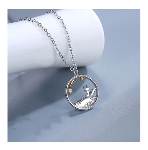 Imagen 6 de 6 de Collar Para Parejas Del Principito Para Día Del Amor Amistad