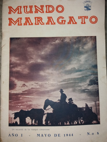 Revista Mundo Maragato 1944 Personas Sociales Ilustrada  