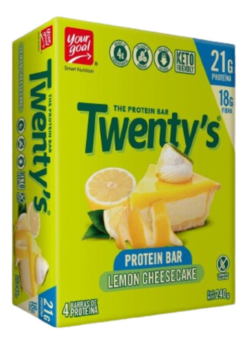 Twenty's Lemon Cheesecake Caja X4un