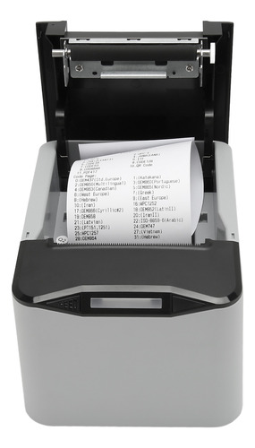 Impresora Térmica De 80 Mm, Interfaz Lan Usb De 220 A 300 Mm