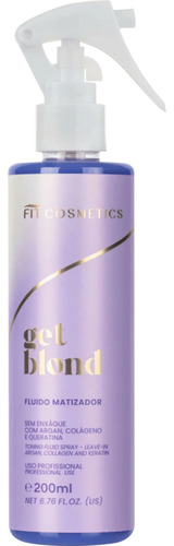 Fit Cosmetics Matizador Instantâneo Blond S/ Enxague 200ml