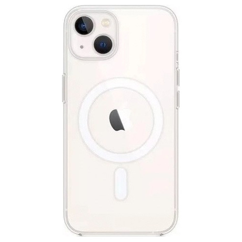 Carcasa Para iPhone De Silicona Transparente Con Magsafe