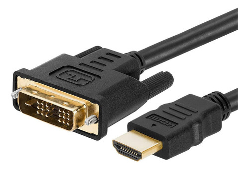 Tudin Cable Hdmi Macho Dvi-d 1.5 Pie Convertidor Adaptador