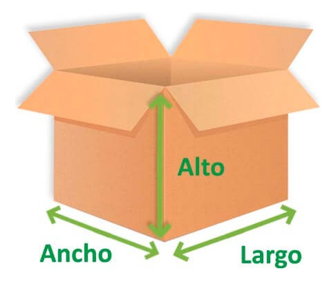 Cajas De Cartón Corrugado 48 X 42 X 28 Cm Alto