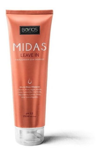 Biofios Midas Leave In Defrizante Profissional Mix 12 Oleos