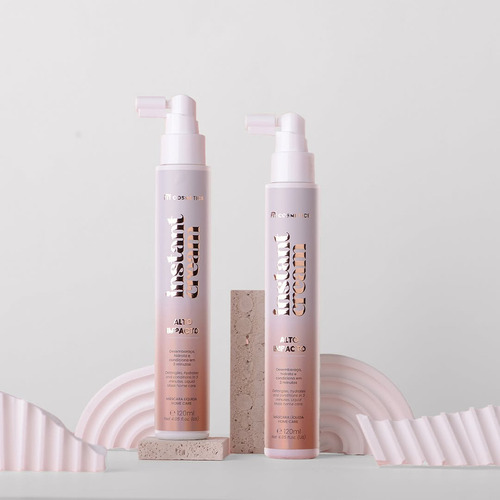 Máscara líquida Hidratação de Alto Impacto Instant Cream Fit Cosmetics Spray instantâneo