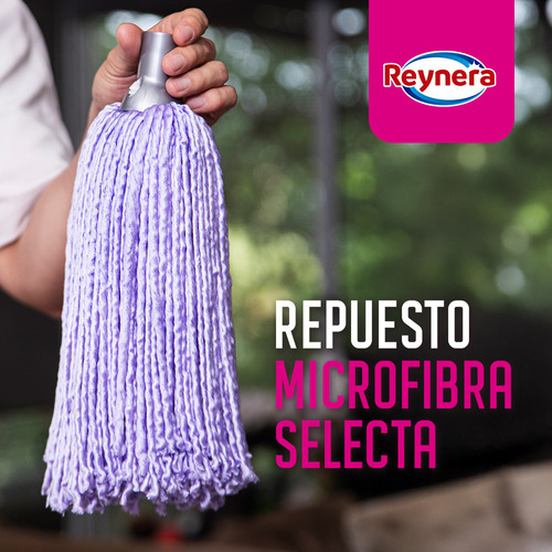 12 Repuestos Trapeador Microfibra Ligero Reynera B2b