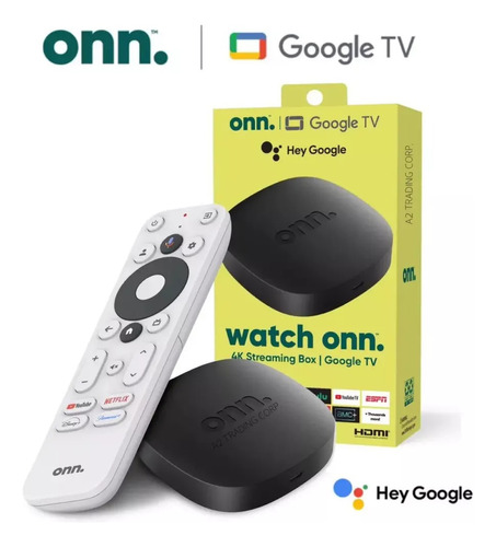 Watch Onn Tv Box 4k Android Tv Google Tv Ultimo Modelo Nuevo