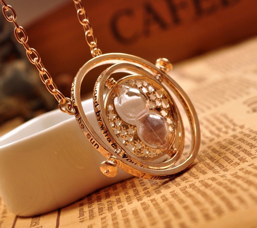 . Collar Con Dije De Giratiempo Hermione Harry Potter
