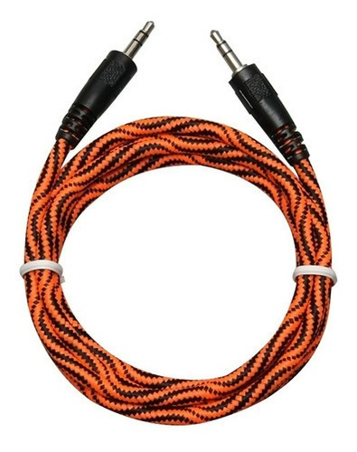 Cable Audio Estereo 1 X 1 Auxiliar Doble Jack 3.5mm Malla