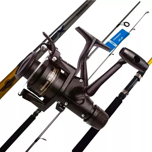 Combo De Pesca Profesional Shimano Reel Caña 2.70 2 Tramos