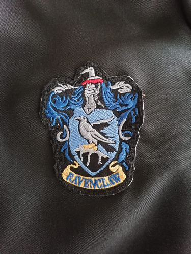 Disfraz Capa Harry Halloween Cosplay Ravenclaw Potter Niños Con Capucha + Kit Corbata Lentes Varita De Luz Bufanda