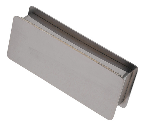 Soporte Para Palillos Con Tapa Rectangular De Acero Inoxidab