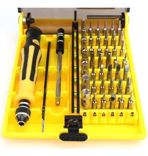 Kit Destornilladores De Precision Pc Celulares 45 En 1®