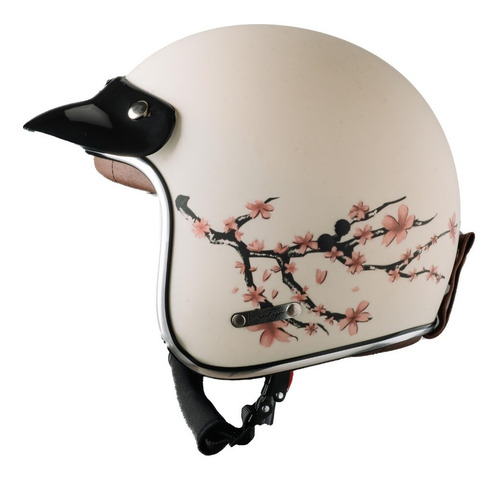Imagen 2 de 6 de Casco Moto Abierto Vértigo Vintage Edición Especial. Tienda