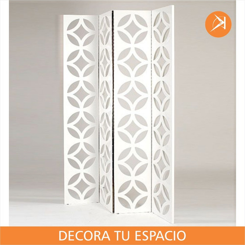 Imagen 2 de 10 de Biombo, Divisor De Ambientes, Separador, Panel Decorativo