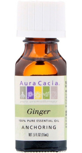 Aceite Esencial Jengibre 100 % Puro Aura Cacia 15ml