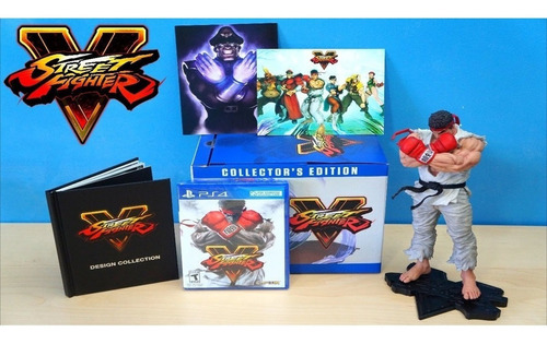 Street Fighter V Collectors Edition - Ps4 Lacrado 