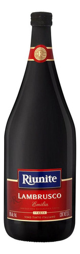 Caja De 6 Vino Tinto Riunite Lambrusco 1.5 L