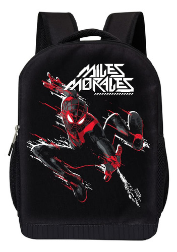 Mochila De Spiderman De Cómics, Bolsa Acolchada De Malla N.