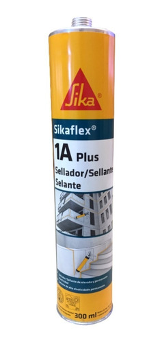 Sellador Sikaflex-1a-poliuretano Impermeable Sika X 300 Gris