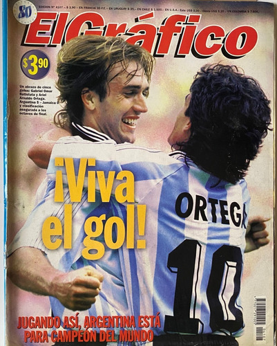El Gráfico N° 4107 Revista Fútbol Argentino, Cb