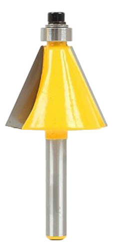 A A Carpintería 1/4 Vástago Chaflán Fresa Bit 30 ° Y 22.5 °