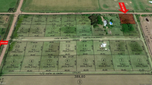 Lotes En Venta Desde U$d 15.000 En Saladillo