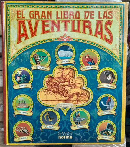 El Gran Libro De Las Aventuras. Tapa Dura. Ed Norma